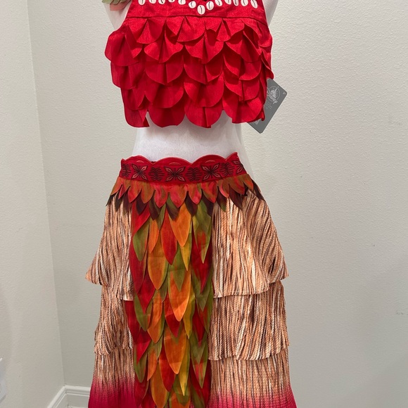 Disney Moana Deluxe Costume for Kids kids size 7/8, NWT - Picture 3 of 7